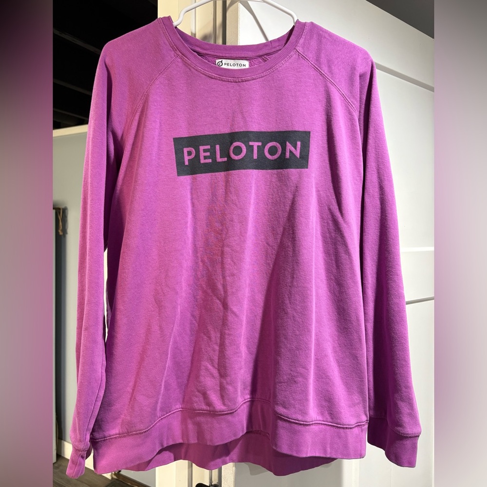 Peloton Magenta Crew Neck Top